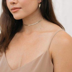 Gold Choker Necklaces for Women - 14K Gold